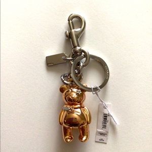COACH 3D Bear Charm